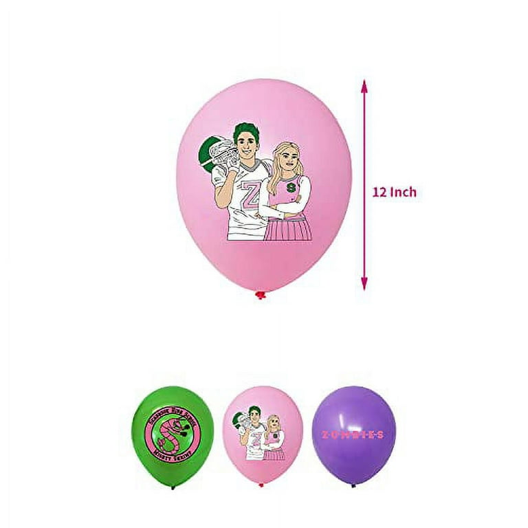 Zombies Birthday Party Supplies Zombies Birthday Decorations Set Include  Zombies Banner Cake Toppers Cupcake Toppers Balloons