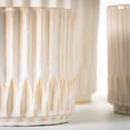 thumbnail image 2 of 9"H Sullivans Monochromatic Ribbed Pot Set of 3, White, 2 of 5