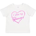 thumbnail image 3 of Inktastic I Love My Glamma in Pink Chalk Heart Boys or Girls Baby T-Shirt, 3 of 5