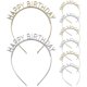 thumbnail image 1 of 10pcs Happy Birthday Headbands Party Hair Bands Celebration Headdress Hair Decorations, 1 of 4
