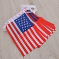 thumbnail image 4 of NUOLUX 8M Patriotic American Flag Banner Printed Stars and Stripes 30 USA Flag Banner for, 4 of 6