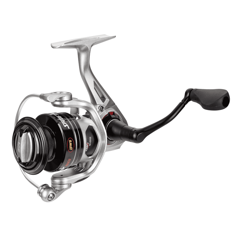 Lew's Laser SG Speed Spin Spinning Fishing Reel, Size 300 Reel, Silver  (Clam Package) 
