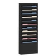 thumbnail image 1 of Steel 11 Contour Large Pocket Vertical Literature Rack, Black, 1 of 1