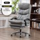 thumbnail image 1 of Modern Bedroom Recliner Office Chair Computer Swivel Executive Foot Rest Rotating Chair Salon Wheels Cadeira Office Furniture My Lux Decor Round, 1 of 14
