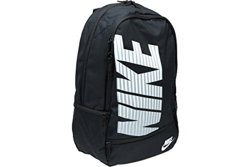 El camarero trolebús insuficiente Nike Classic North Logo Graphic Backpack Black/White - Walmart.com
