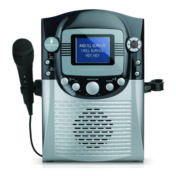 Singing Machine STVG359 CD+G Karaoke System with 3.5" CRT Color Monitor