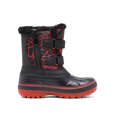 thumbnail image 6 of DREAM PAIRS Boys & Girls Winter Zip Snow Boots Outdoor Warm Waterproof Sport Snow Boot BLACK/RED Size 3, 6 of 6