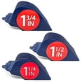 thumbnail image 2 of Clipquik Premium XL Clipper Guards, Extra Strong and Sturdy, 1.75 Inch (44mm) 1.5 Inch (38mm) 1.25 Inch (32mm) (#14, #12, #10) Extra Long, Large Guide Comb Set Fits Most Wahl Full Size Hair Clippers, 2 of 4
