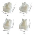thumbnail image 3 of Easter Rabbit Candle Mold Rabbit Resin Mold for DIY Candle Soap Plaster Easter Party Ornemant, Non Stick Easy to Demold, 3 of 4