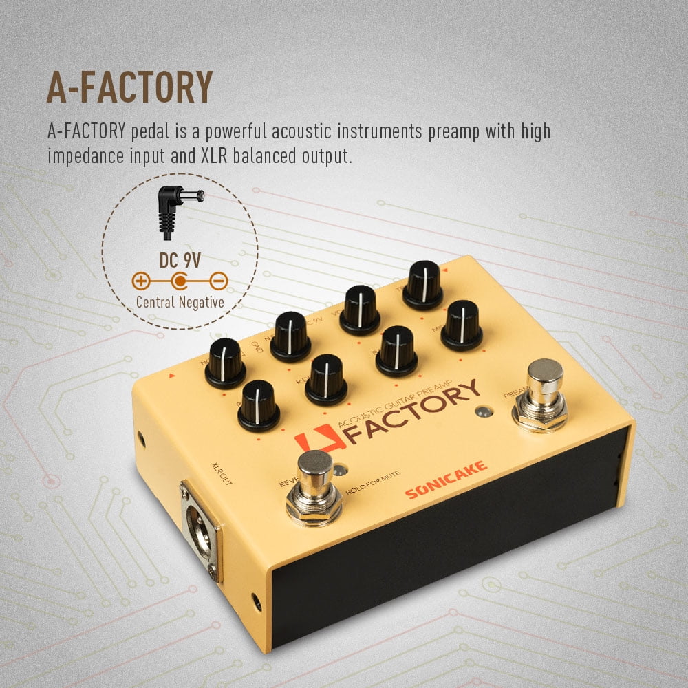 SONICAKE A Factory Analog Preamp and digital Reverb