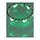 thumbnail image 2 of Joyería de plata fluorescente Anillo Anillo para Mujeres Corazón Anillo Abierto Anillos Ajustable Anillos de Corazón, 2 of 3