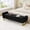 Black, variant on Hobooment 67" Teddy Storage Bench for Bedroom, Upholstered with Rolled Arms, Coffee