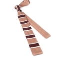 thumbnail image 4 of Cravate Fine Slim Formelle Tricotée pour Hommes, 4 of 9
