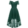 thumbnail image 1 of adviicd Robes de Boîte de Nuit pour Femmes 2024 Robes Formelles pour Femmes 2024 Robe Maxi en Dentelle Florale Col en V Vert, TG, 1 of 4