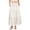 White*, variant on RUTAYY Women's Skirt Summer Casual High Waisted A-Line Flowy Long Skirts with Pockets Trendy Vintage Long Skirt