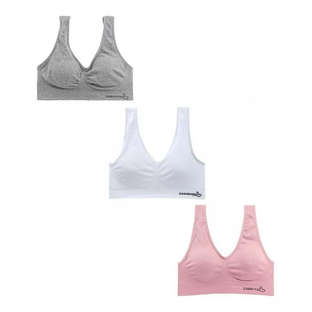 Top Seamless Deportivo Con Pads . Paquete De 3 Tp4994 01