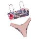 thumbnail image 5 of Conjunto de de bikini brasileño Bandeau para mujer de floral con tigre Ropa de playa - Multicolor, METRO Yinane Bikini para mujer, 5 of 8