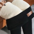 thumbnail image 4 of Winter Leggings Women Velvet Fleece Lined Slim High Waist Skinny Women Legging Thermal Pants Warm Legging, 4 of 8