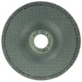 thumbnail image 2 of Weiler 804-58071 4.5 x 0.25 in. Tiger Zirc Type 27 Grinding Wheel, Z24T - 0.87 in. Nut, Pack of 10, 2 of 3