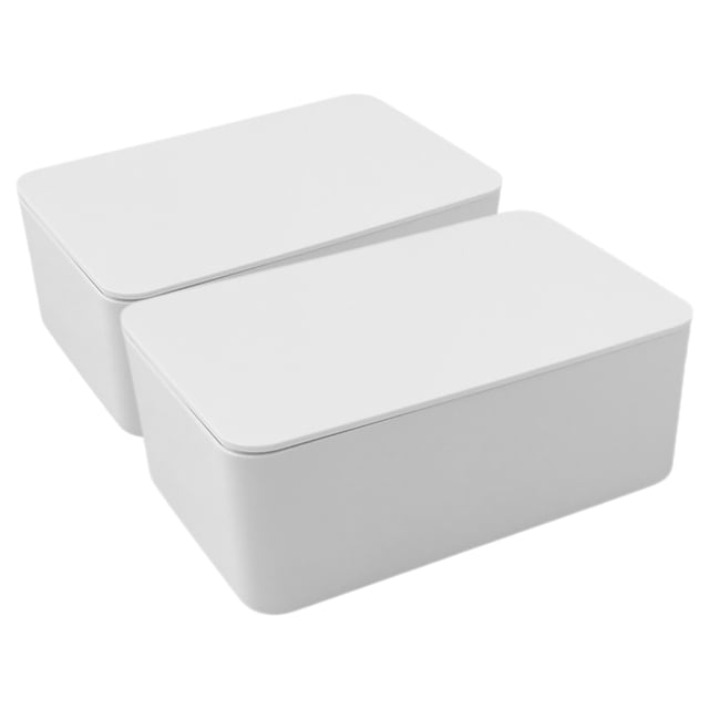 BRIGHTFUFU Dispensador de toallitas húmedas (2 unidades), caja de pañuelos, soporte para pañuelos, caja de toallitas rellenable, soporte para toallitas