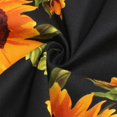thumbnail image 5 of Skirts for Women Skirt Women's Print Floral Casual Skirt Lightweight Everyday Knit with Flowing A-Line and Breezy Comfort for All Seasons Orange L, 5 of 5