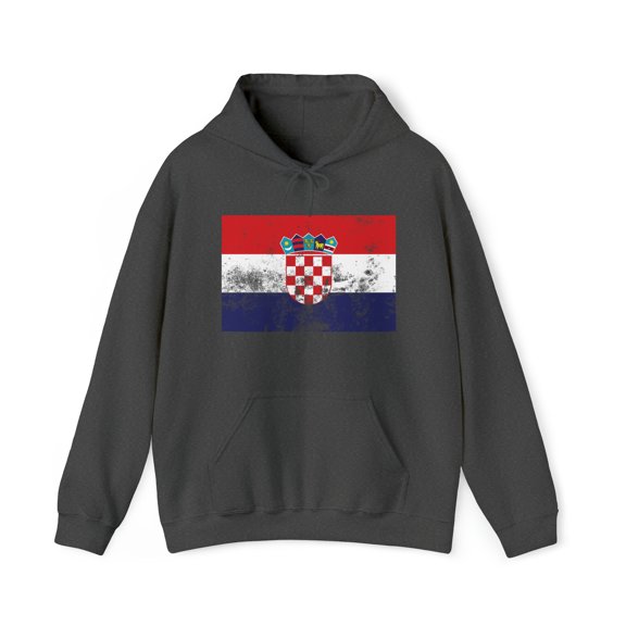 Croatia Croatian Pride Flag Hoodie, Gifts, Hooded Sweatshirt