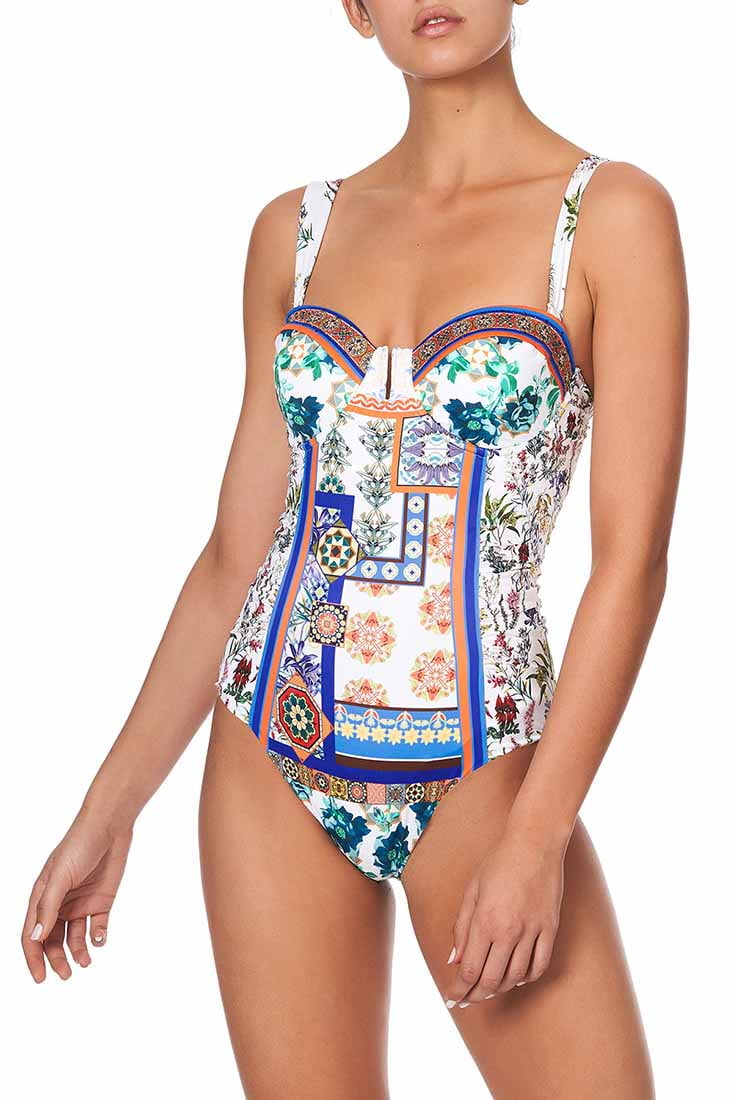 bustier one piece