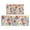 Pioneer Flower Floral-2, variant on Pioneer Flower Floral Print Pattern Kitchen Rugs Sets Of 2, Anti Fatigue Non Slip Washable Floor Mats for Kitchen Sink Laundry, 17X30 Inch 17X47 Inch