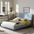 thumbnail image 2 of Hannah King Platform Bed in Light Blue, 2 of 2