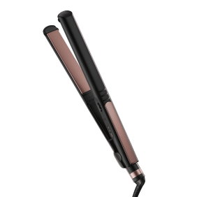 Infiniti Pro Conair Rose Gold Ceramic Flat Iron Hair Straightener, 1 in, 30 Heat Settings