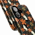 thumbnail image 2 of Cute Ghost and Autumn Floral Halloween Phone Case for iPhone 14 13 12 Pro Max Mini – Spooky Fall Vibes, 2 of 6