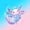 Sky Blue, variant on Manfei Rainbow Axolotl 7-Piece Twin Bedding,Watercolor Ocean Animal Bedding Comforter Set,Colorful Stars Reversible