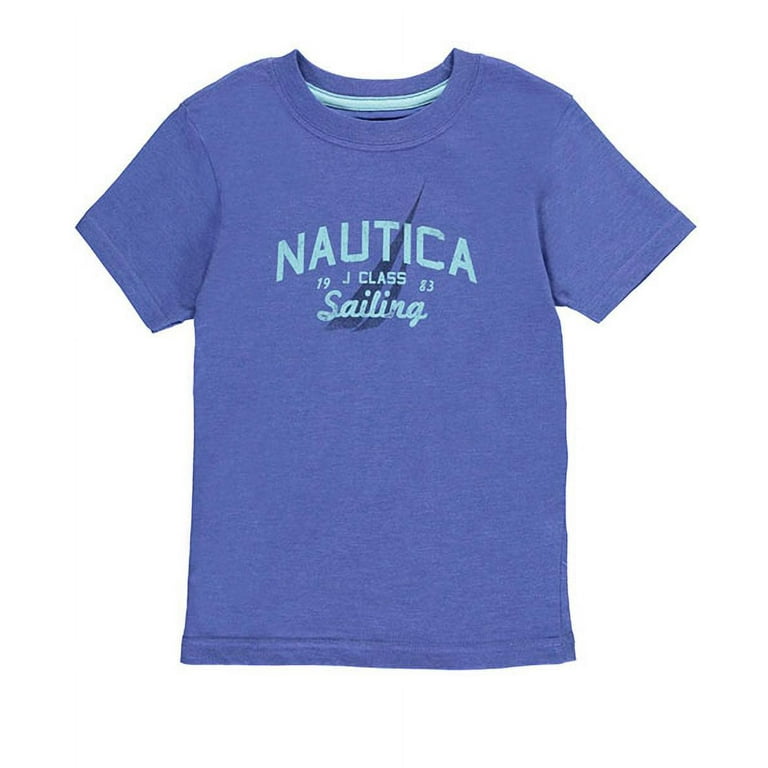 Nautical Series Graphic Nautica Logo Long Sleeve Shirt
