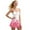 Pink Ice Cream, variant on Yuyamidu Blue Marble Print Tennis Dresses Built-in Shorts with Pockets Trendy Golf Athletic Dresses 2 Pieces Comfortable Women Sleeveless Crossover Sport Dress Size XS