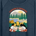 thumbnail image 3 of Mickey & Friends - Coffee And Camping - Women's Lightweight French Terry Long Sleeve Shirt, 3 of 5