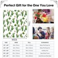 thumbnail image 6 of Cactus Blanket Throw Cactus Gifts Blanket for Adult Kids Baby Cute Cacti Blanket Soft Flannel Fleece Cactus Decor Blankets for Bed Couch Sofa Birthday Gift, 60x80, 6 of 6