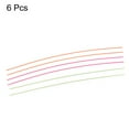 thumbnail image 3 of Unique Bargains 6Pcs Replacement Fiber Optic Sight Rods, 6 Inch 0.02 Inch OD PMMA Sight Bow Fluorescence Red Green Orange, 3 of 5