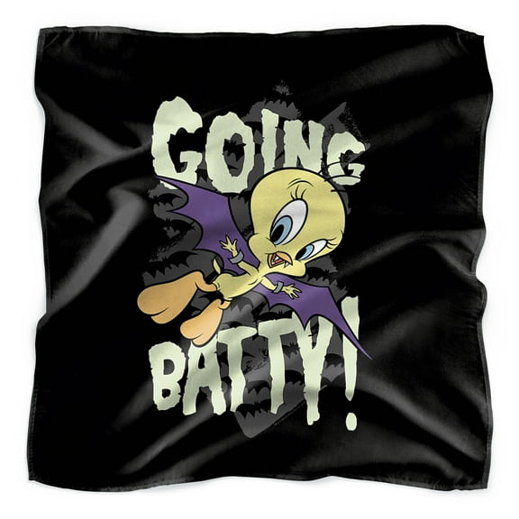 Looney Tunes Going Batty Bandana (21 in x 21 in)