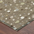 thumbnail image 3 of Addison Rugs Chantille Indoor/Outdoor Transitional Geometric Brown Machine Washable Rectangle Rug, 9' x 12', 3 of 8