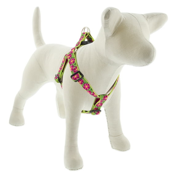 1in Petunias 19-28 Step In Dog Harness