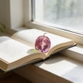 thumbnail image 5 of Grape Fruit Shaped Acrylic Bookmark Translucent Page Marker, Sturdy Anti-Scratch Book Accessory, Lightweight Portable DIY Craft Gift for Readers Students Teachers School Office Daily Reading, 5 of 5