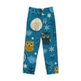 thumbnail image 4 of Kll Mens Pajama Pants For Men,Mens Lounge Pants,Funny Gifts For Men,Men'S Pajama Bottoms-Cute Colorful Owls And Trees, 4 of 9