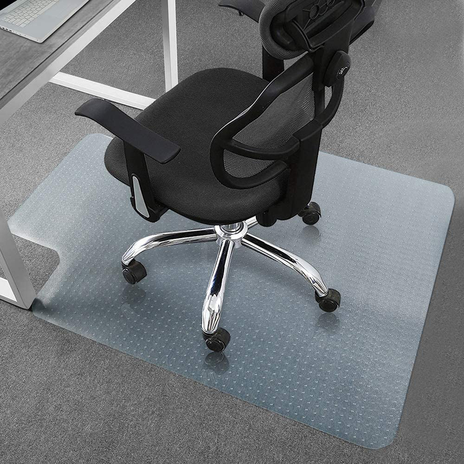 UWRNite Office Chair Mat for Carpet, PVC Transparent Thick Protector