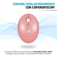 thumbnail image 4 of Kit de Teclado y Mouse Inalámbrico Redlemon Diseño Retro Vintage USB, 4 of 8