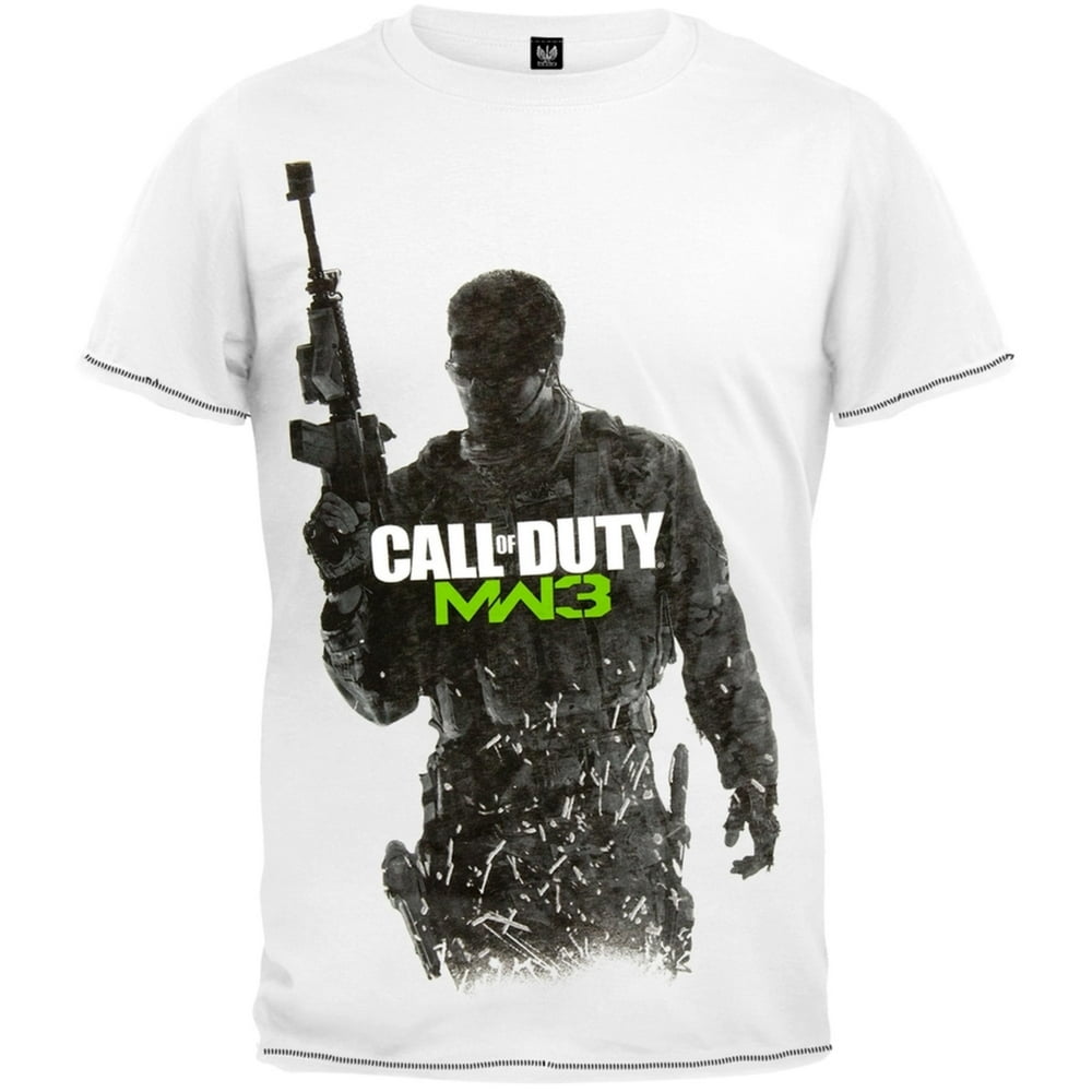 Call of Duty - Call of Duty - MW3 Cover Art T-Shirt - Walmart.com - Walmart.com
