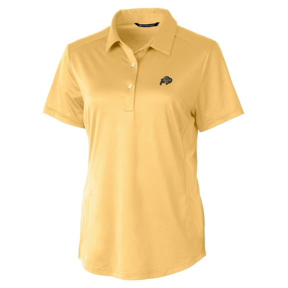 Women's Cutter & Buck Gold Colorado Buffaloes Prospect Polo
