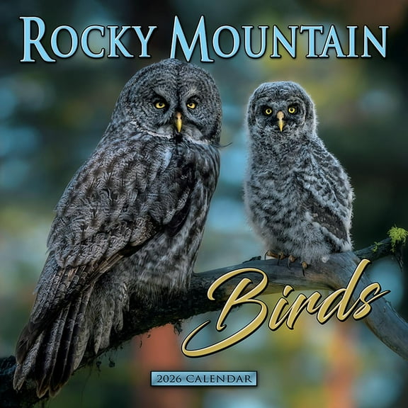 2026 Rocky Mountain Birds Wall Calendar, (Paperback)