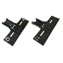 W10350376, Dishwasher Rack Adjuster, 2 Pack, fits Roper, Kenmore, Whirlpool