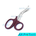 thumbnail image 2 of Maroon Utility Scissors 5.5" Multi-Purpose Diy Ems Emt Universal Shears Tools, 2 of 2