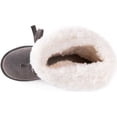 thumbnail image 4 of Muk Luks Women's Melba Faux Fur Lined Lace Up Booties (Wide Width Available), 4 of 5